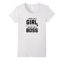 I Throw Like a Girl & Win Like a Boss Hammer Throw Shirt