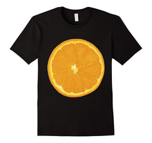 Giant Orange Slice Fruit T-Shirt Fun Foodie Vegan Summer Tee