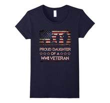Proud Daughter of a World War 2 Veteran T-Shirt Ww 2 Ww2 Vet