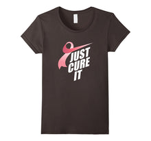 2017 Just Cure It Breast Fight Cancer Awareness Shirt Ribbon