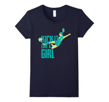 Kick It Like a Girl Women's and Girl's Soccer T-Shirt