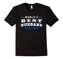 Mens World's Best Husband Since 2006 Anniversary Gift T-Shirt