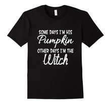 Funny Halloween Shirt Some Days I'm His Pumpkin