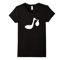 Stork Baby Emoji Shirt for Expecting Parent Mom Dad New Born