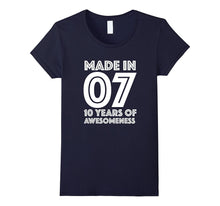 10th Birthday Shirt Gift Age 10 Year Old Boy Girl T-Shirt
