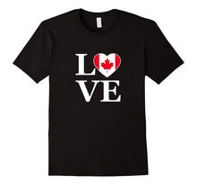 Love Canada Independence Day T-Shirt Canadian Heart Gifts