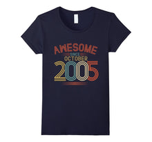 Awesome Since October 2005 Funny T-Shirt 12th Birthday Tee