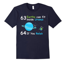 63 Earths Can Fit Inside Uranus T-Shirt - Funny Science Shir
