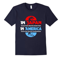 Japan Monsters and America Superheroes T-Shirt