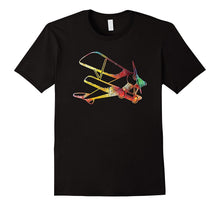 Flying Airplane Digital Art T-Shirt for Airplane Lovers