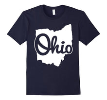 I Love My Ohio Home Script Ohio TShirt Buckeye State Shirt