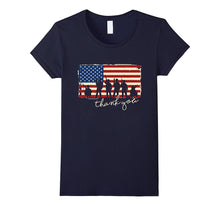 Thank You Veteran - American Veteran Flag Shirt