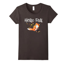 Fox T-Shirt Thanksgiving Fall Autumn TShirt Hello Fall Shirt