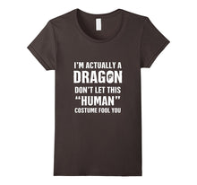 "I'm Actually a Dragon" - Funny Halloween Costume T-Shirt