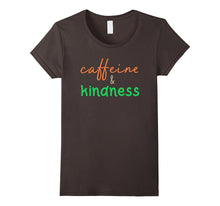 Teacher T-Shirt. Kindness Tshirt. Caffeine and Kindness Tee