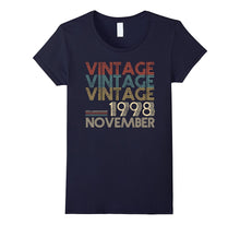 Retro Classic Vintage NOVEMBER 1998 - 19th Gift 19 Years Old
