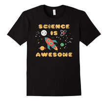 Science Is Awesome Shirt Nerd Space Ship Rocket Moon T-Shirt