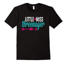 Little Miss Threenager Shirt 3 Three Cute Daughter Toddler