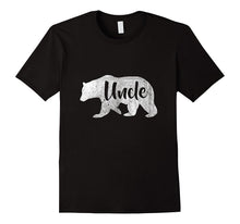 Men's Uncle Bear T-Shirt Cool Outdoors Family Tee