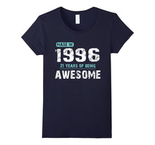 Made in 1996 Shirt Gift for 21st Years of Being Awesome Tee