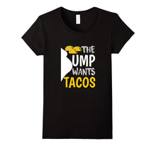 Funny Bump Want Tacos T-Shirt Pregnant Food New Baby Gift
