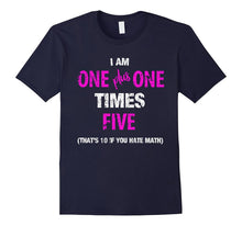 Funny 10th Birthday Calculation Math T-Shirt Gift for Girls