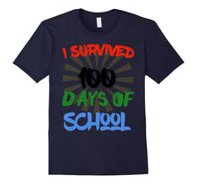 I Survived 100 Days of School - Funny School T Shirt
