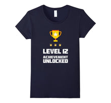 12 Year Old Birthday Gift Shirt Gamer Level 12 Unlocked