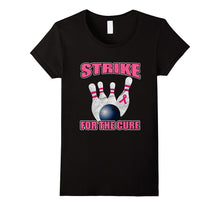 Strike for the Cure Breast Cancer Support Bowling Shirt