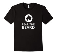 Fear the Beard Funny Schnauzer Lover T Shirt Gift