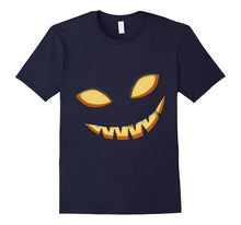 Pumpkin Scary Face Halloween Costume Tshirt