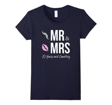10th WEDDING ANNIVERSARY Shirt - Mr. & Mrs. 10 Years