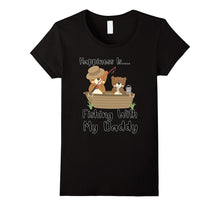 Happiness Is Fishing With My Daddy T-Shirt Bears Camping