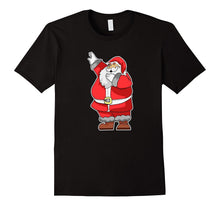 Dabbing Santa Funny Christmas Gift Graphic Tshirt Tee