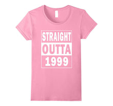 Straight Outta 1999 T-Shirt Funny 18th Birthday Gift Tee