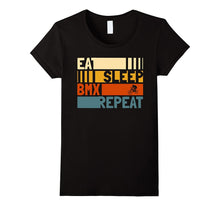 Eat Sleep Bmx Repeat Shirt. Vintage 80s Retro Style