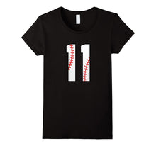 11nd Birthday Boy Eleven Years Baseball Funny T-Shirt