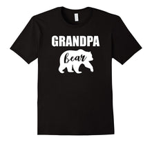 Mens Grandpa Bear Shirt Funny Grandpa Family Father's Day Gift
