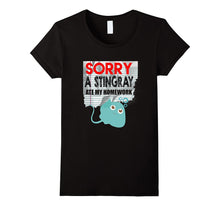 Funny Sorry a Stingray Ate My Homework T-Shirt Sea Zoo