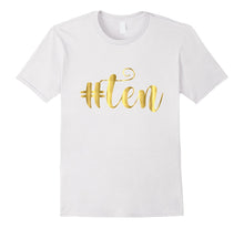 10th Birthday Shirt Gift Girls Gold Hashtag Milestone Ten 10