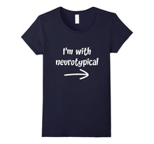 I'm With Neurotypical Funny Autism Awareness T Shirt