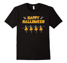 Happy Halloween Dancing Ballet T-Shirt Skeleton Ballerina