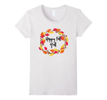 Thanksgiving Fall Autumn T-Shirt Happy Fall Y'all Tee Shirt