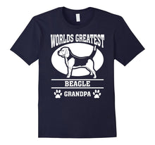Mens Worlds Greatest Beagle Grandpa T-Shirt