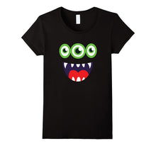Monster Face T-Shirt - Funny / Scary Halloween Kids Tee