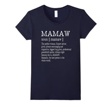 Mamaw Definition Grandma Mother Day Gifts Women T-Shirt