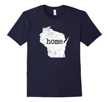 Distressed Wisconsin Home Shirt Wisconsin Shirt