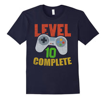Level 10 Complete Video Gamer Geek Boys 10th Birthday Shirt