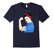 Mom Life Tattoo Heart Girl Power Pinup Retro Mommy T-Shirt