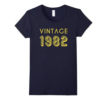 35th Birthday Gift Shirt Cool Vintage Retro 35 Year Old 1982